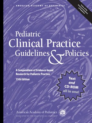 cover image of Pediatric Clinical Practice Guidelines & Policies, 1